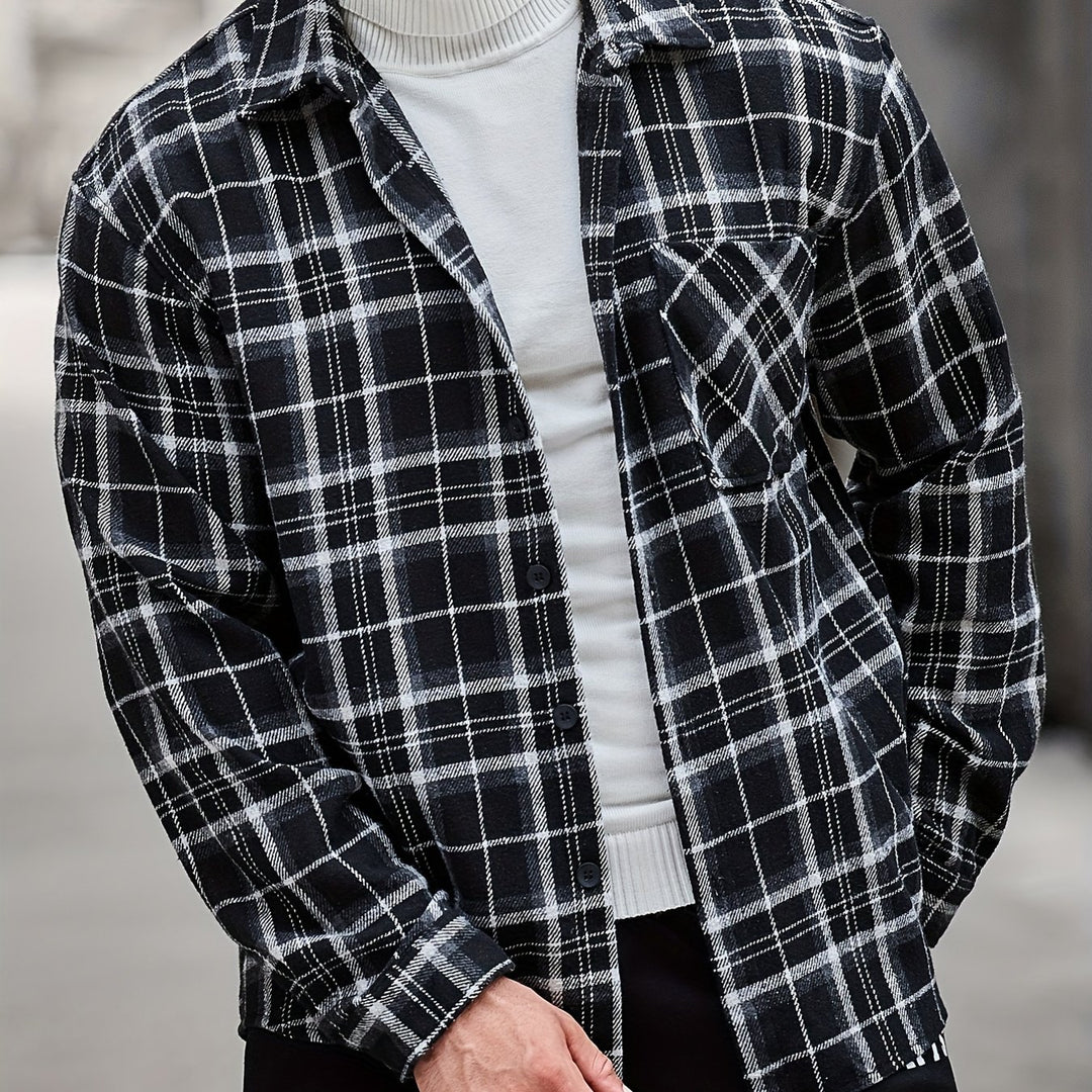 Turn-Down Collar Long Sleeve