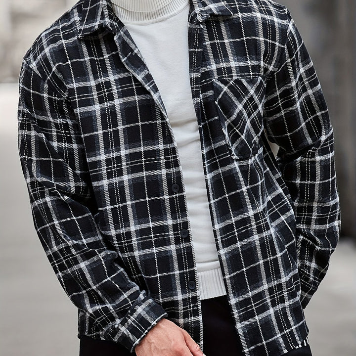 Turn-Down Collar Long Sleeve