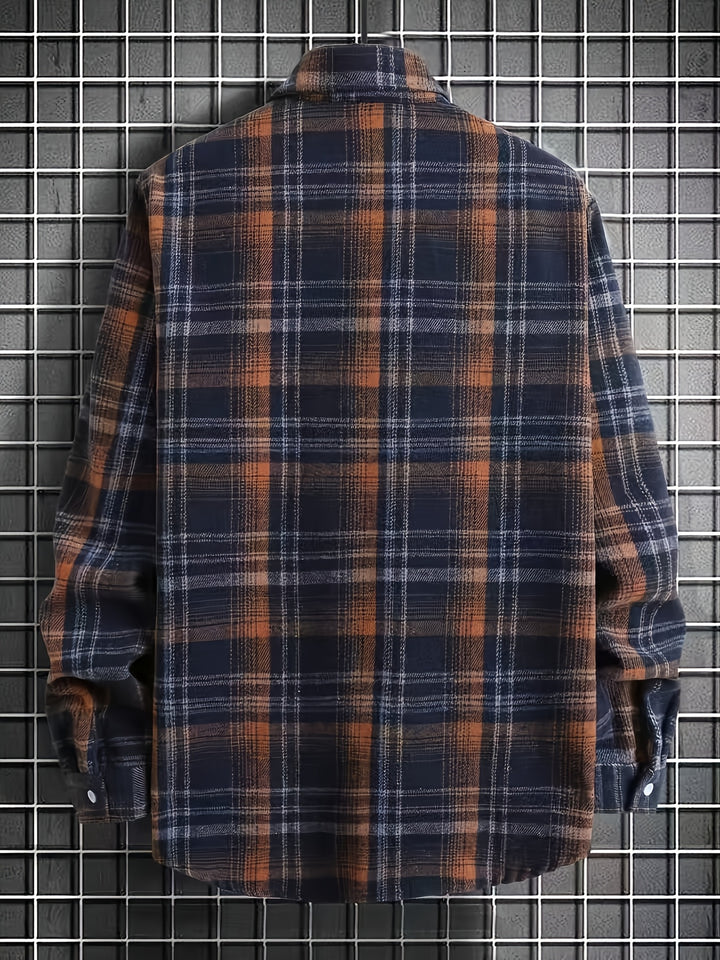Men's Casual Plaid Shirtr
