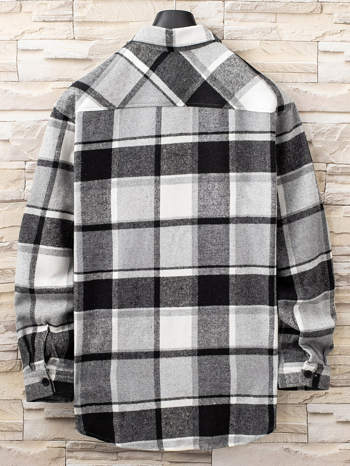 Turn-Down Collar Long Sleeve