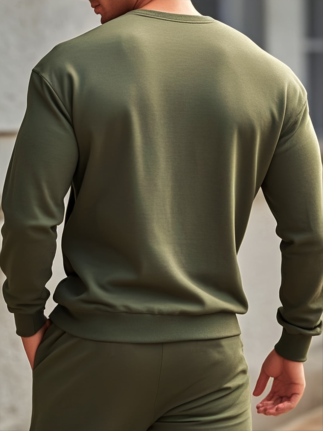 Alfredo Set - Long Sleeve Crew Neck Top & Pants