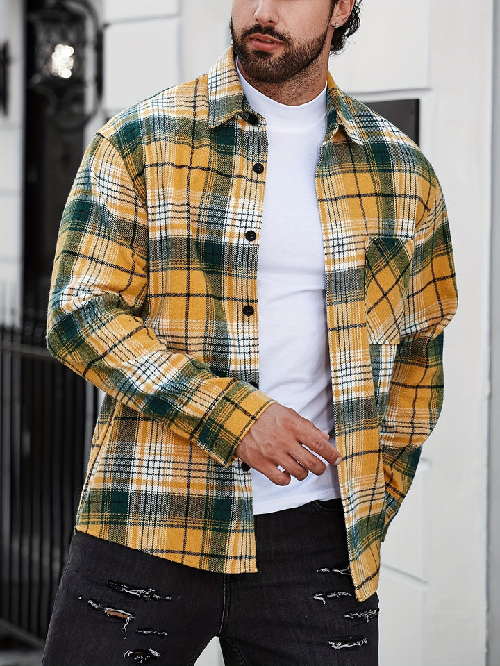 Turn-Down Collar Long Sleeve