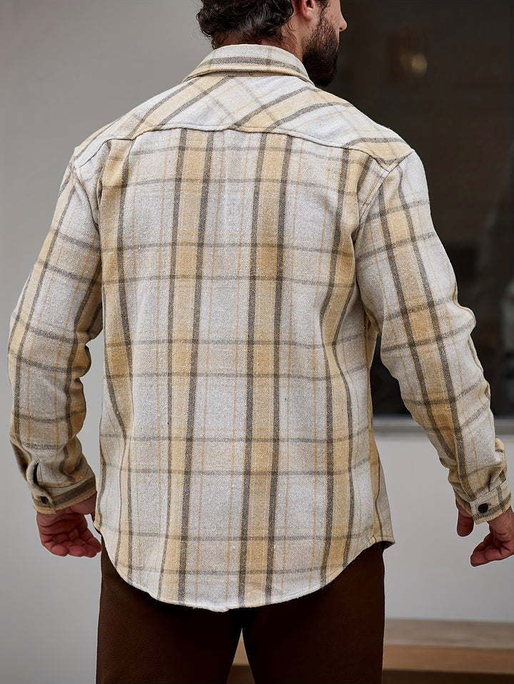Turn-Down Collar Long Sleeve