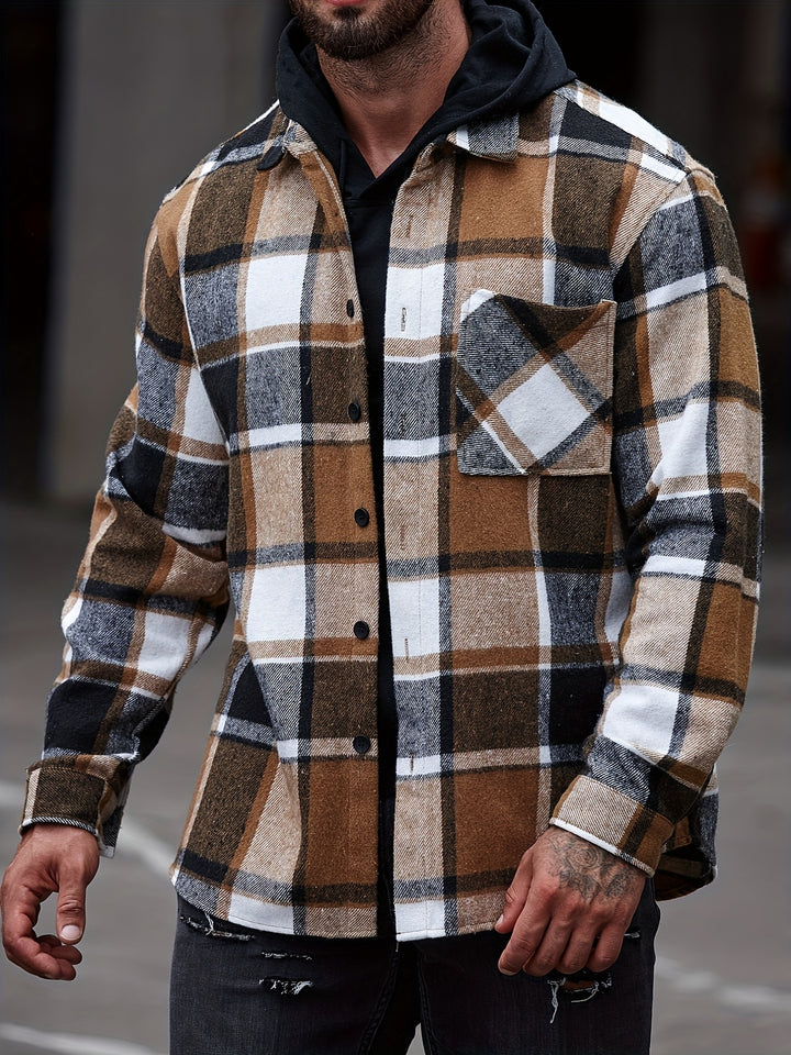 Turn-Down Collar Long Sleeve