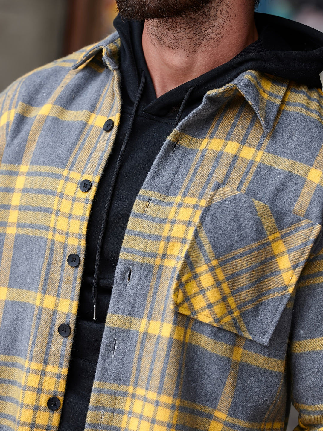 Turn-Down Collar Long Sleeve
