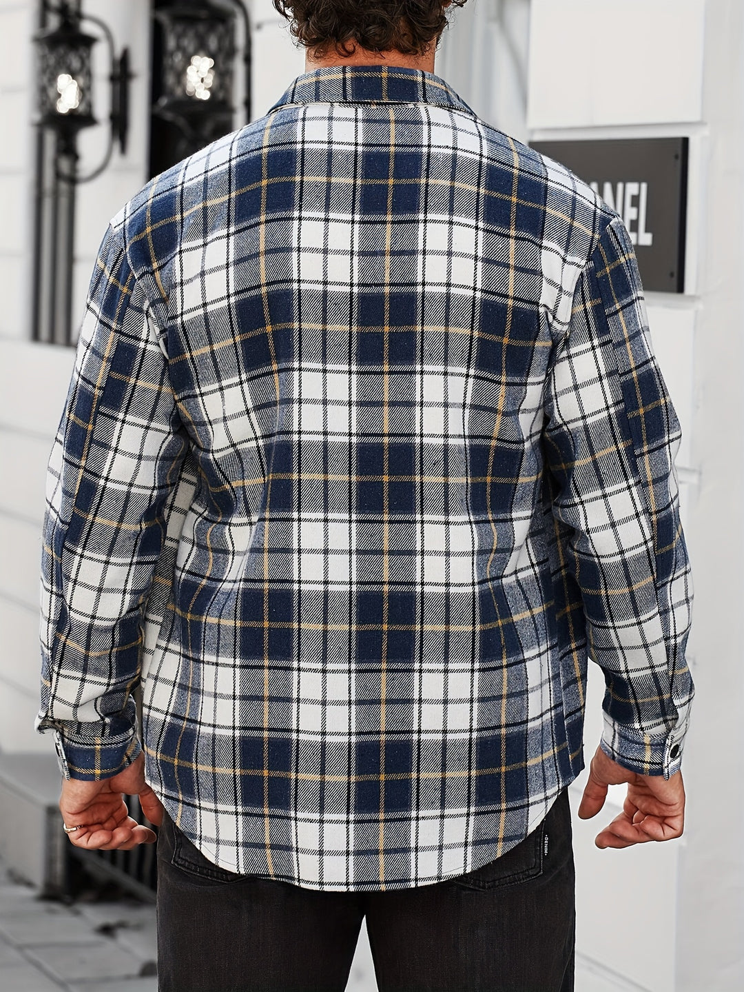 Turn-Down Collar Long Sleeve