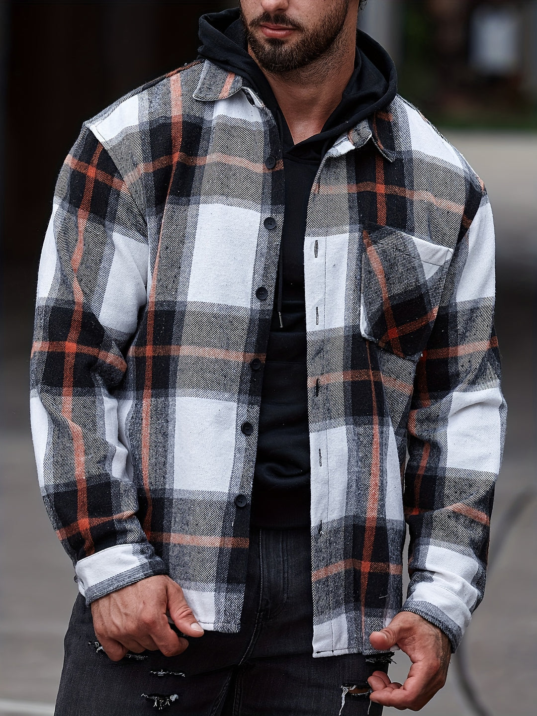 Turn-Down Collar Long Sleeve