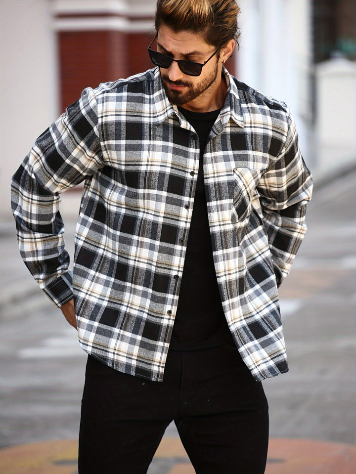 Long Sleeve Shirt with Button Pockets
