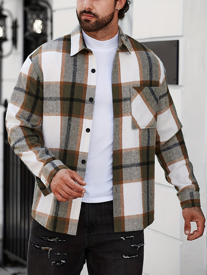Turn-Down Collar Long Sleeve