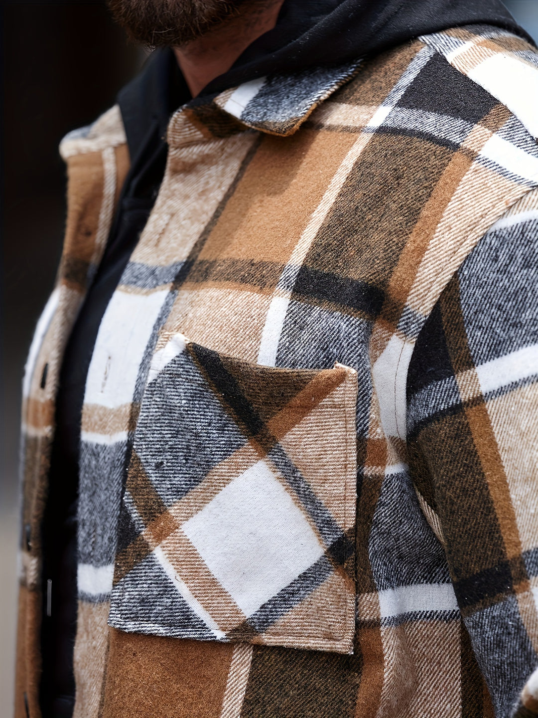 Long Sleeve Shirt With Chest Pocket