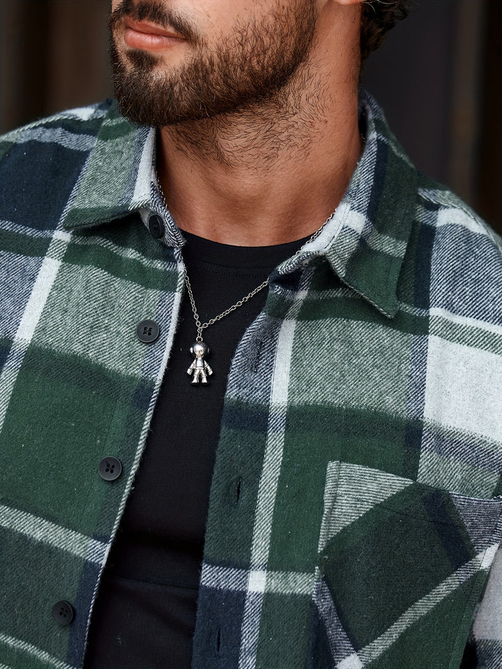 Turn-Down Collar Long Sleeve