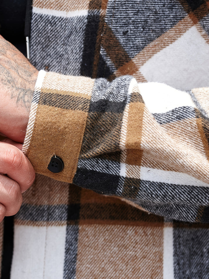 Turn-Down Collar Long Sleeve