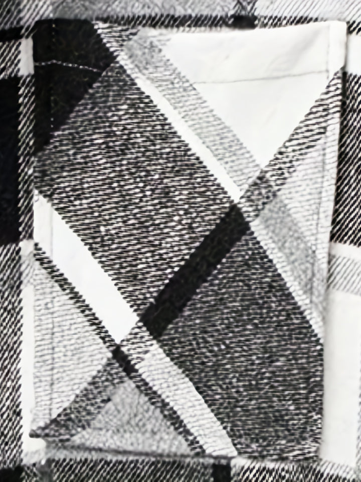 Turn-Down Collar Long Sleeve