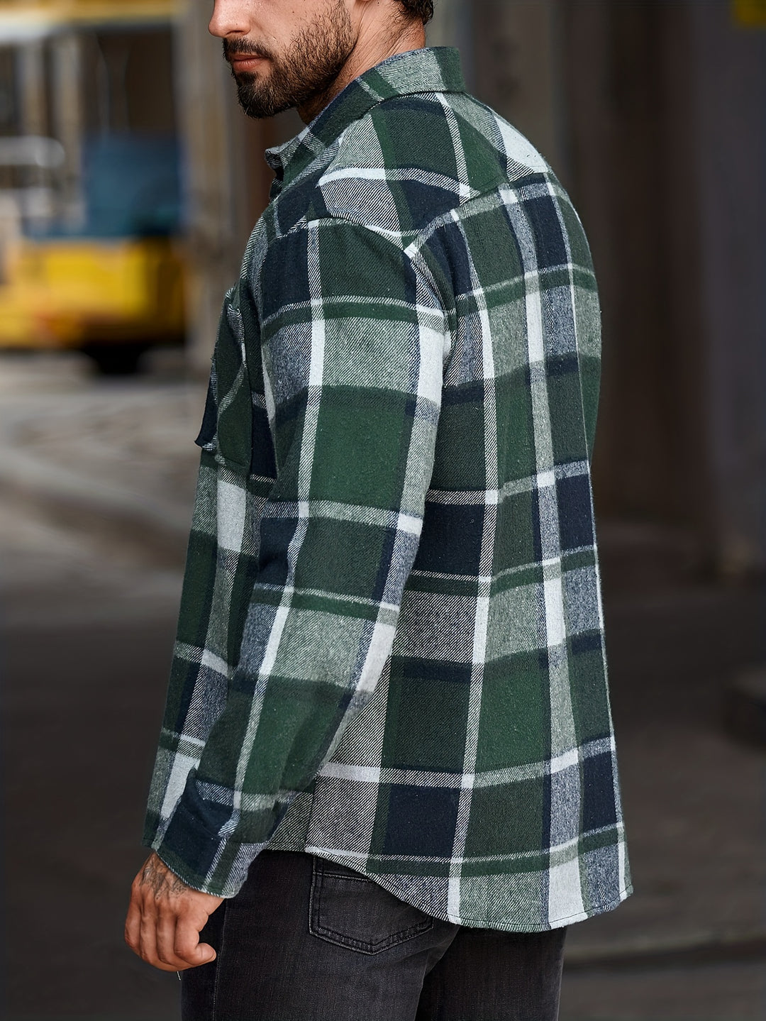 Turn-Down Collar Long Sleeve