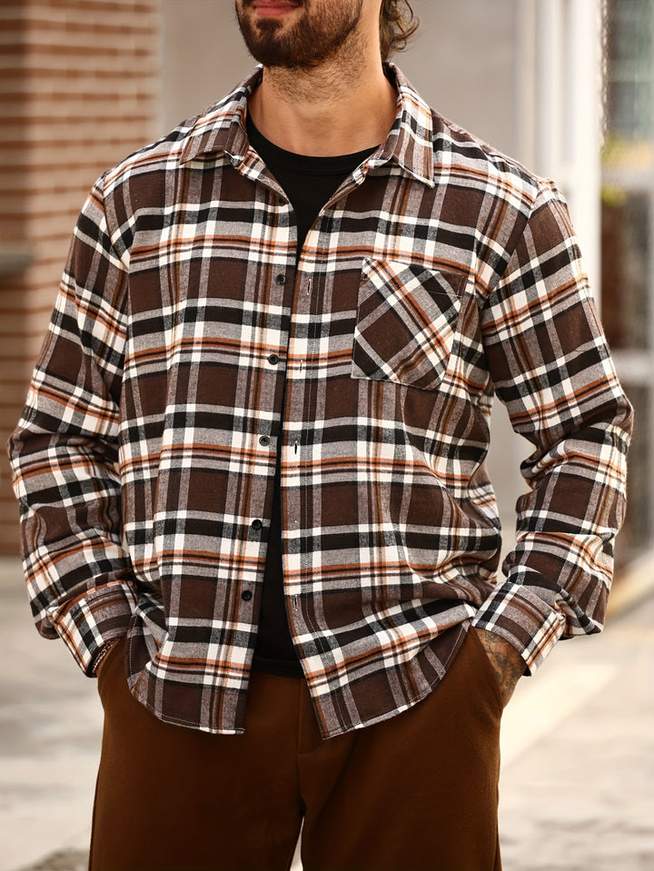 Long Sleeve Shirt with Button Pockets