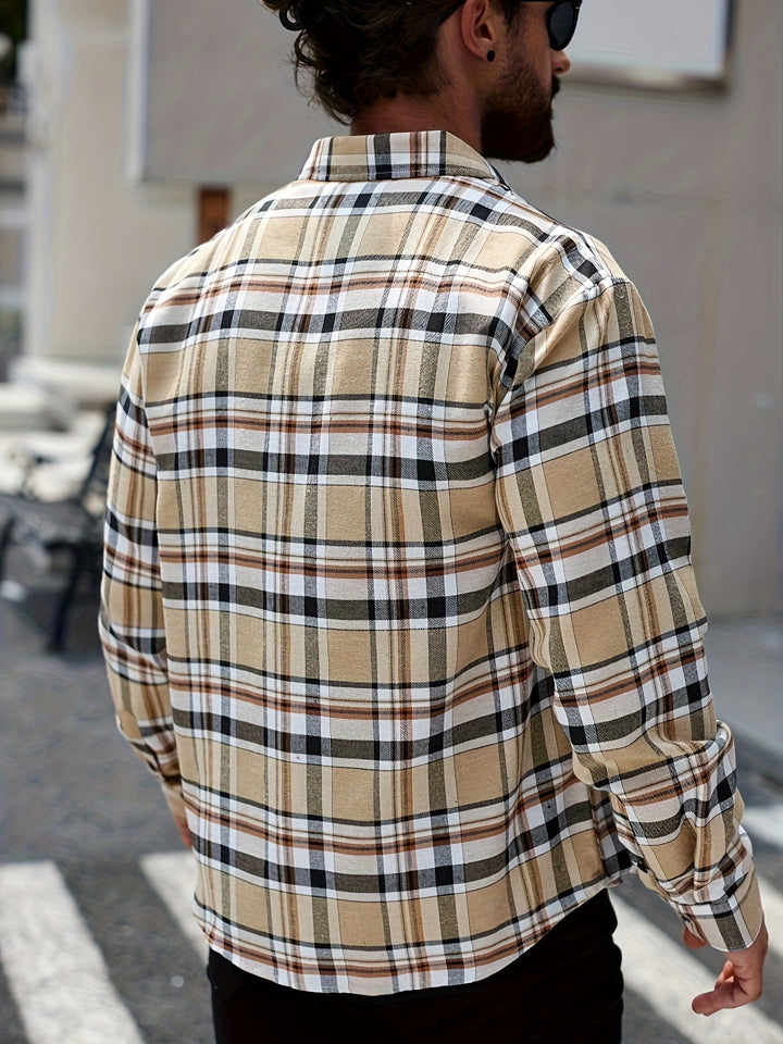 Long Sleeve Shirt with Button Pockets