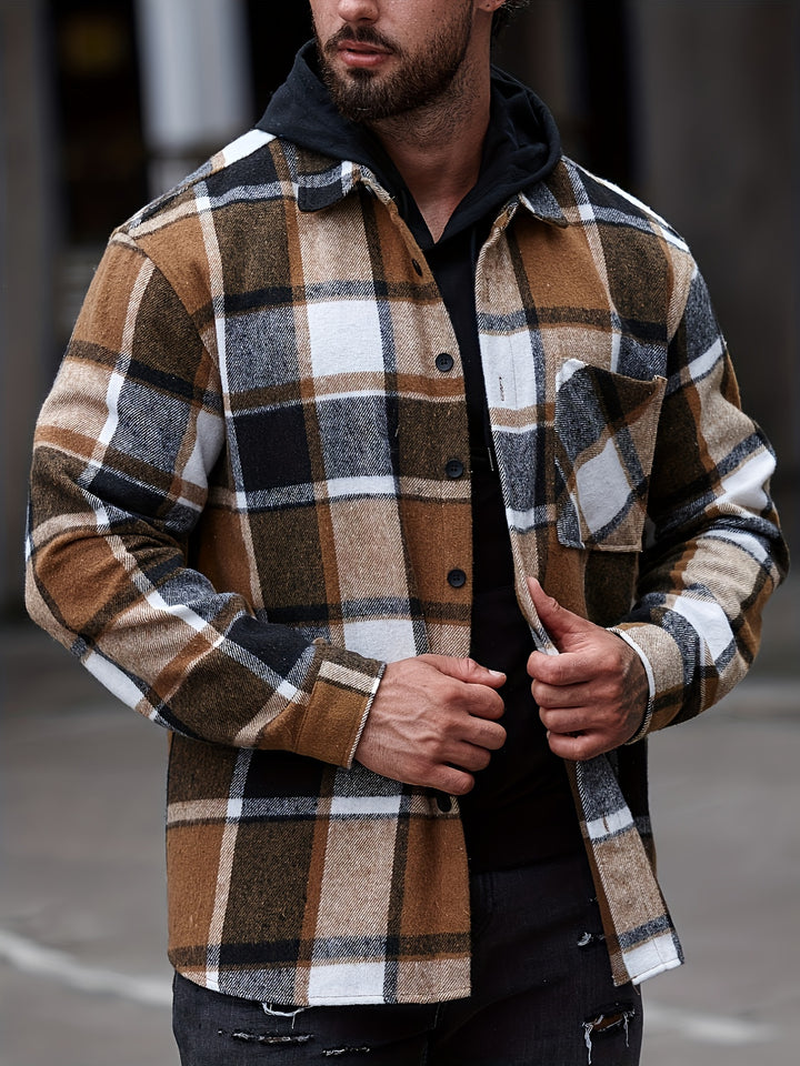 Long Sleeve Shirt With Chest Pocket