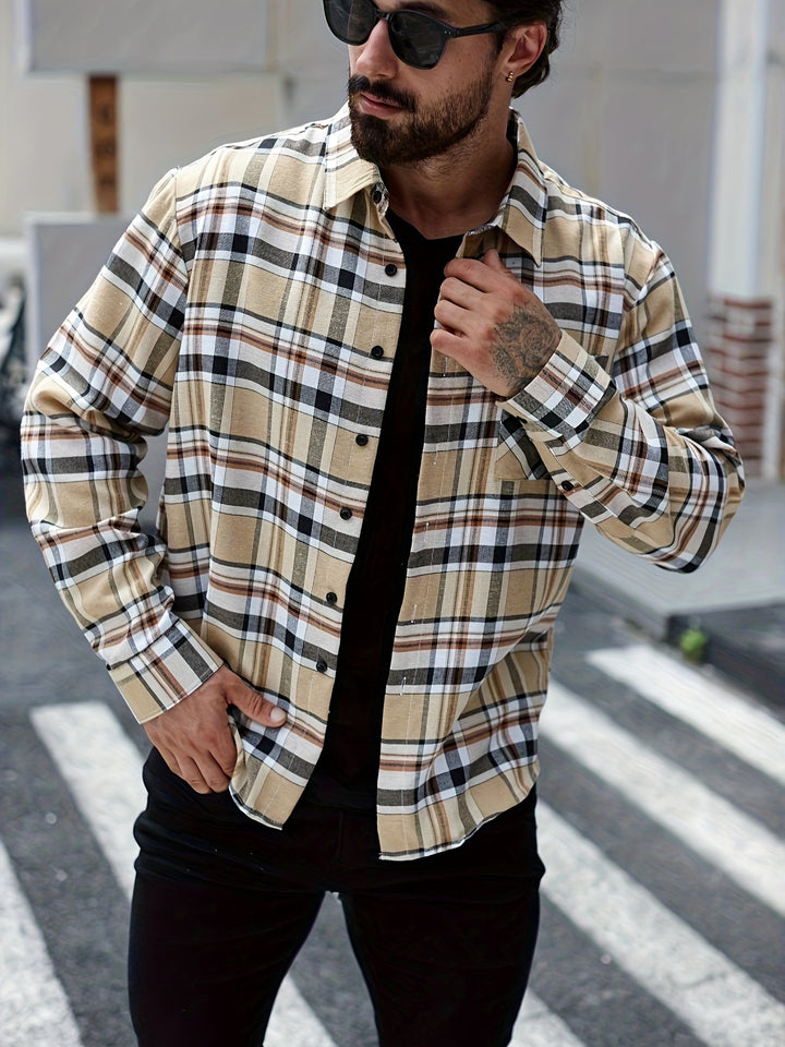 Long Sleeve Shirt with Button Pockets