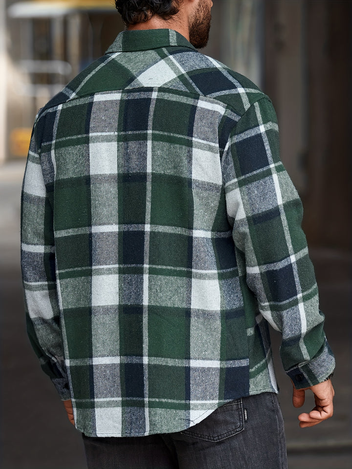 Turn-Down Collar Long Sleeve