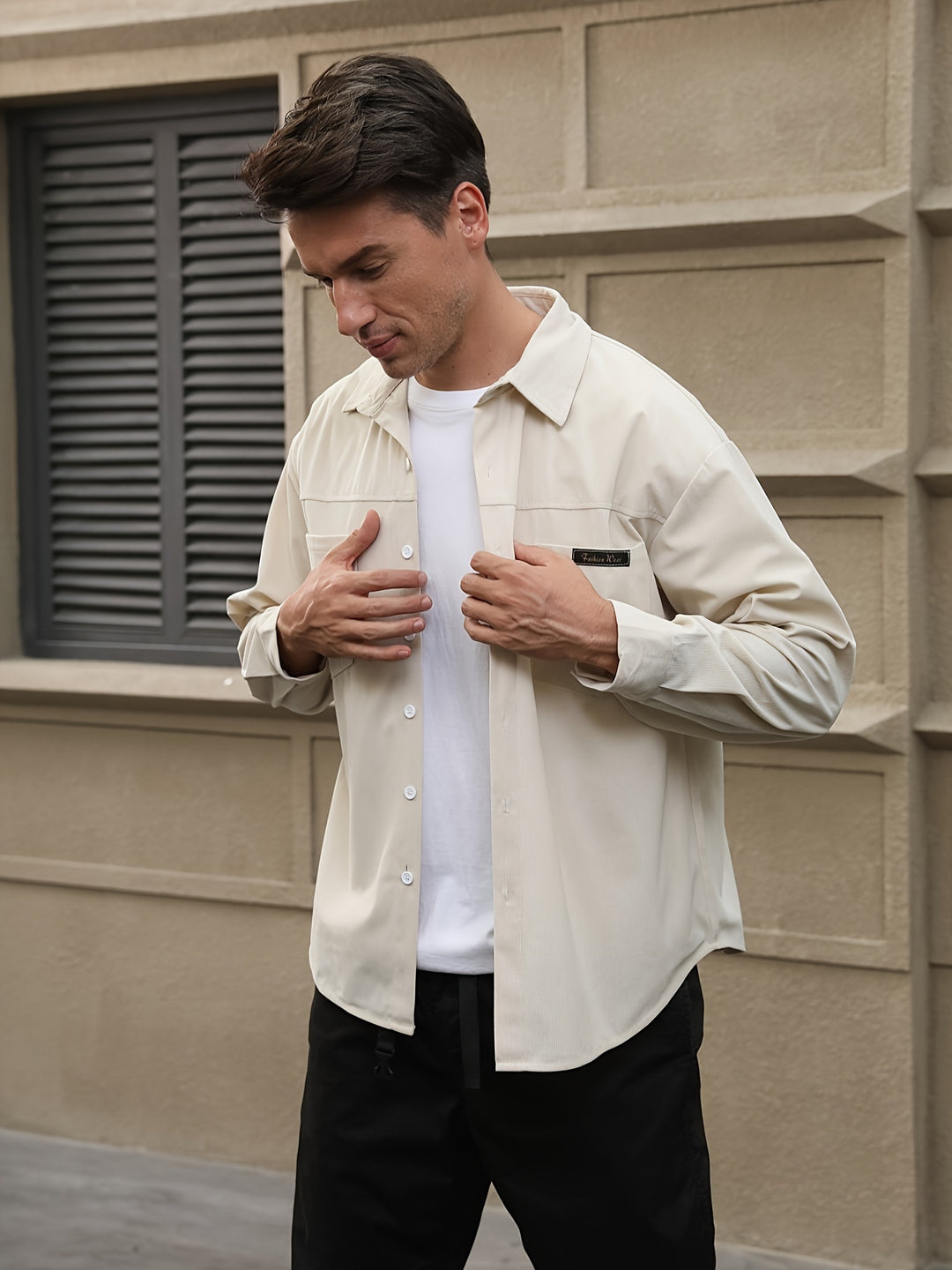 Lapel Collar Shirt