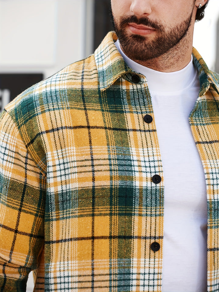 Turn-Down Collar Long Sleeve