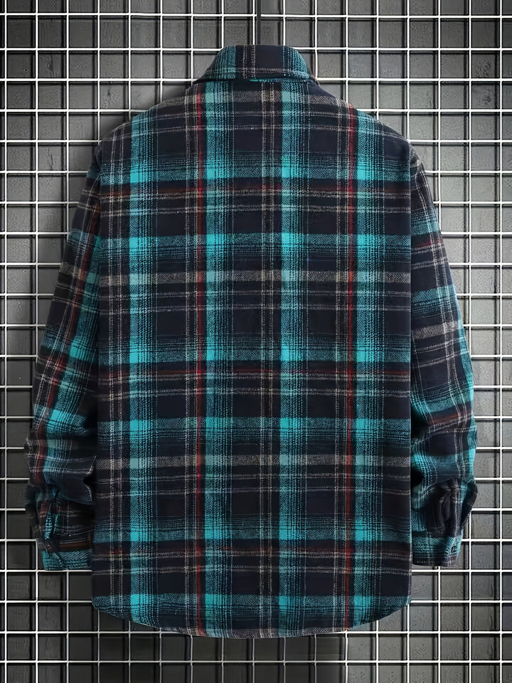 Men's Casual Plaid Shirtr