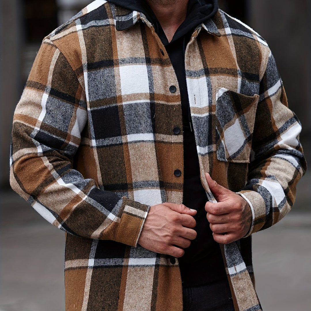 Turn-Down Collar Long Sleeve