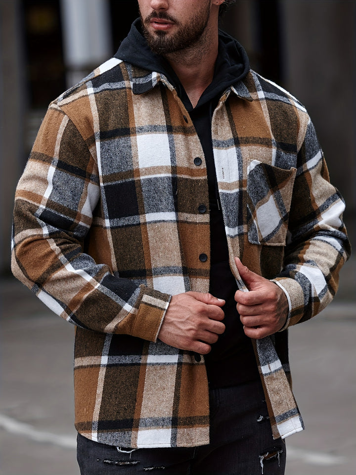 Turn-Down Collar Long Sleeve