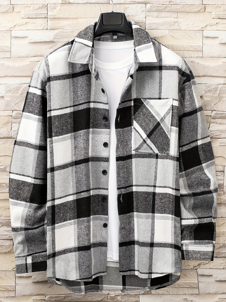 Long Sleeve Shirt With Chest Pocket