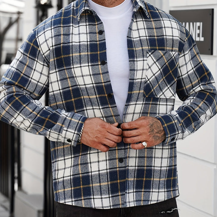 Turn-Down Collar Long Sleeve