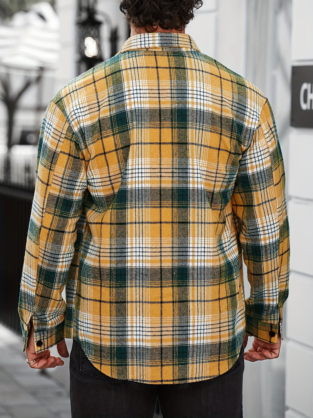 Turn-Down Collar Long Sleeve
