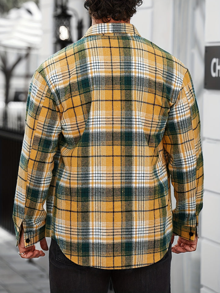Turn-Down Collar Long Sleeve