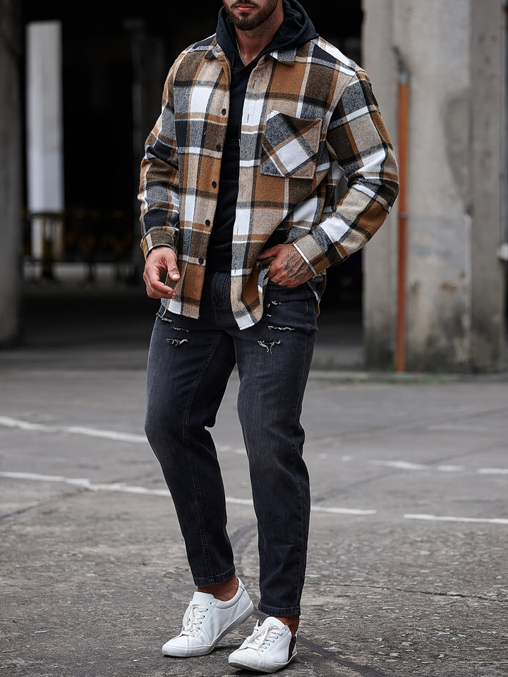 Turn-Down Collar Long Sleeve