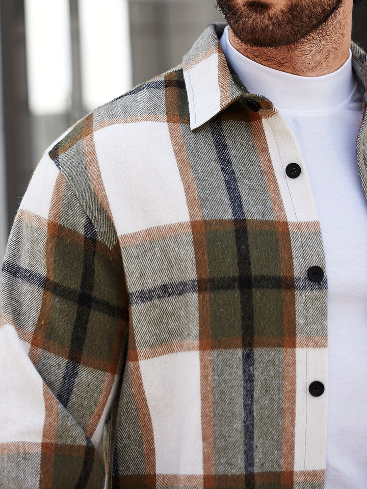 Turn-Down Collar Long Sleeve