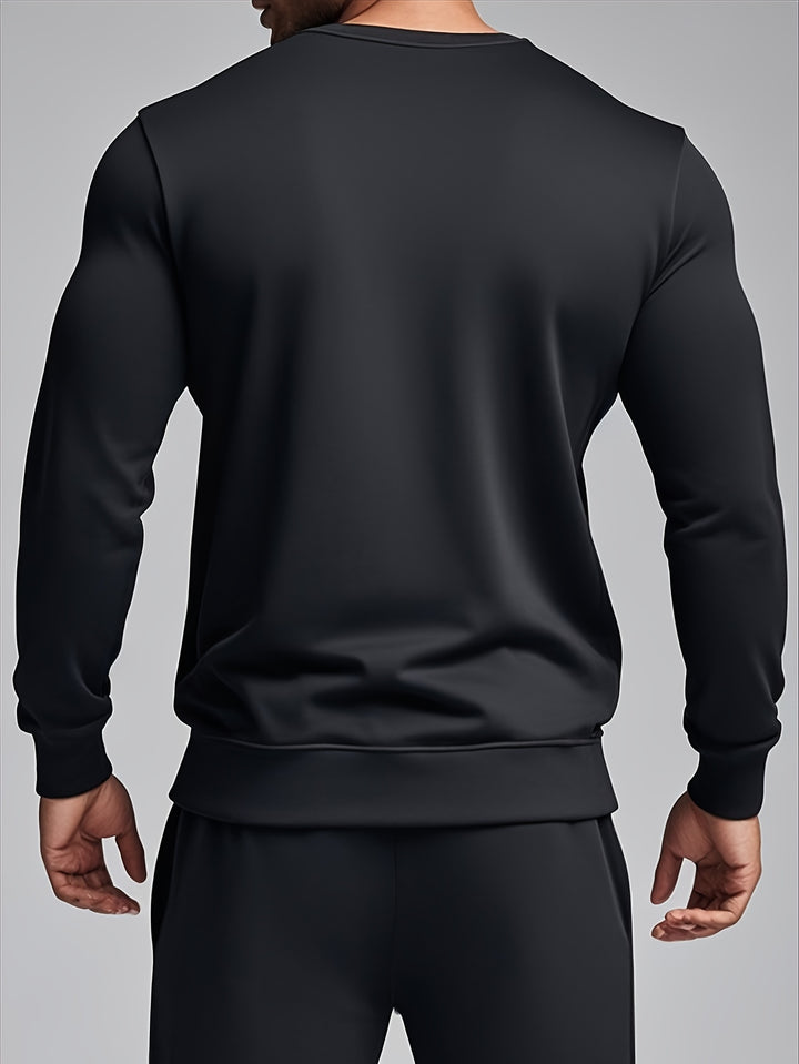 Alfredo Set - Long Sleeve Crew Neck Top & Pants