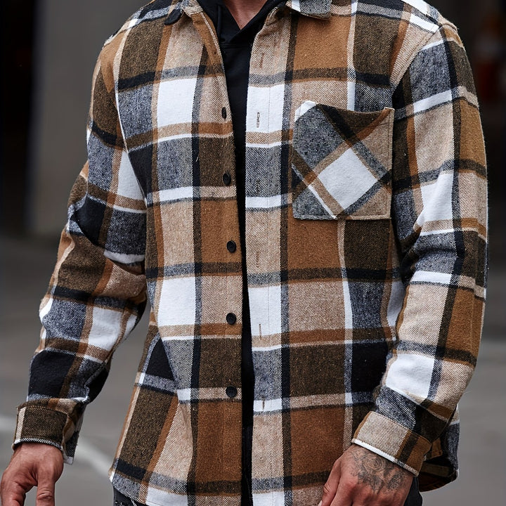 Long Sleeve Shirt With Chest Pocket