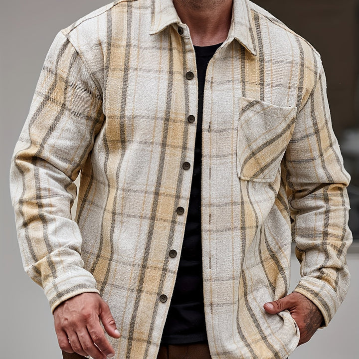 Long Sleeve Shirt With Chest Pocket