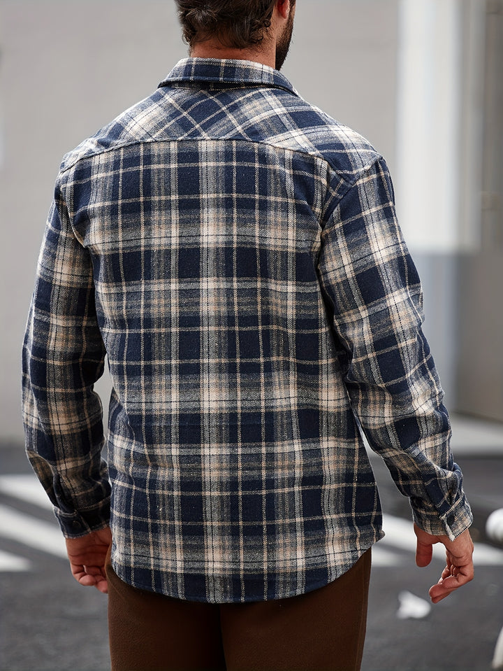 Turn-Down Collar Long Sleeve