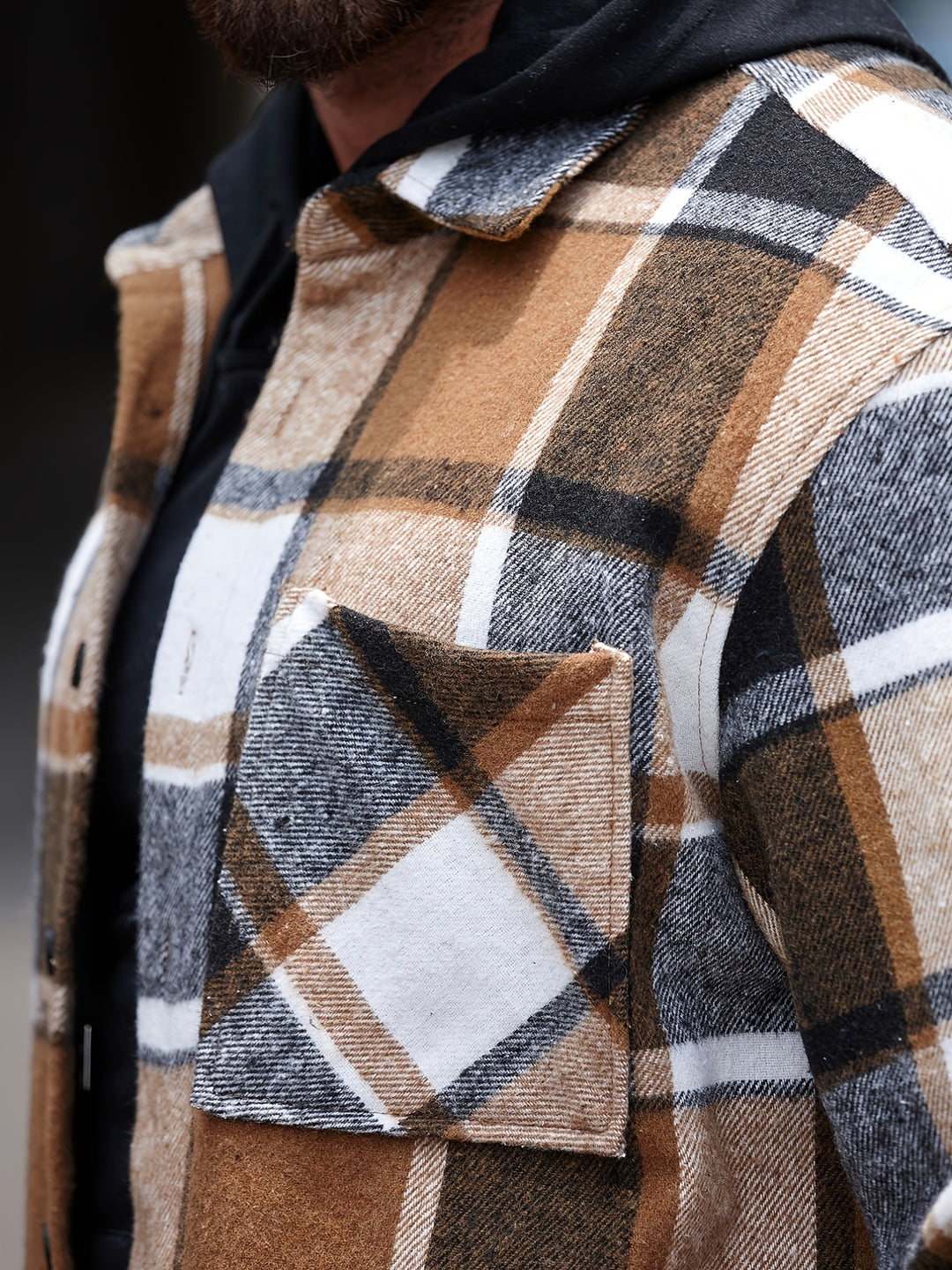 Turn-Down Collar Long Sleeve