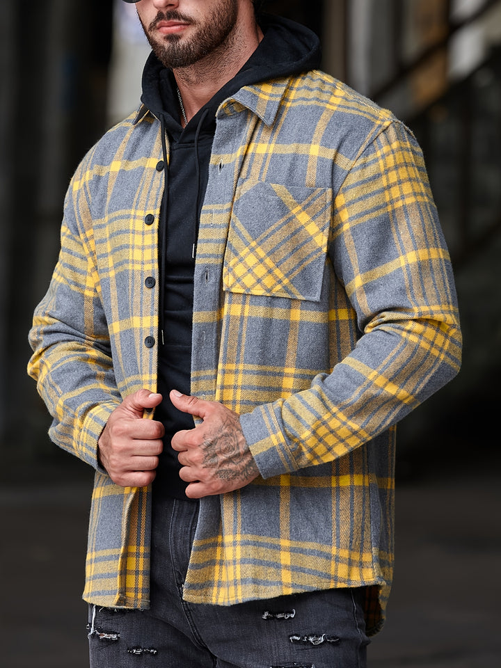 Turn-Down Collar Long Sleeve