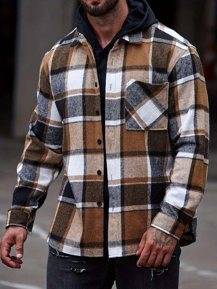 Long Sleeve Shirt With Chest Pocket