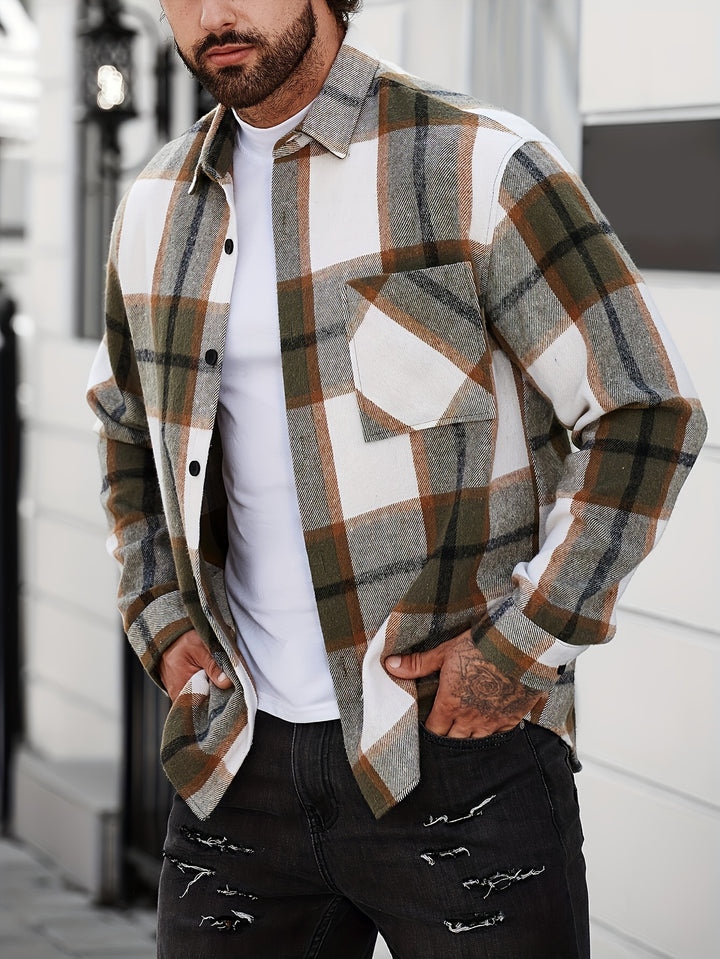 Turn-Down Collar Long Sleeve