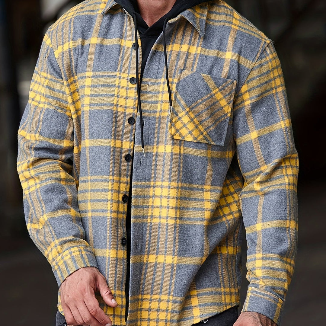 Turn-Down Collar Long Sleeve