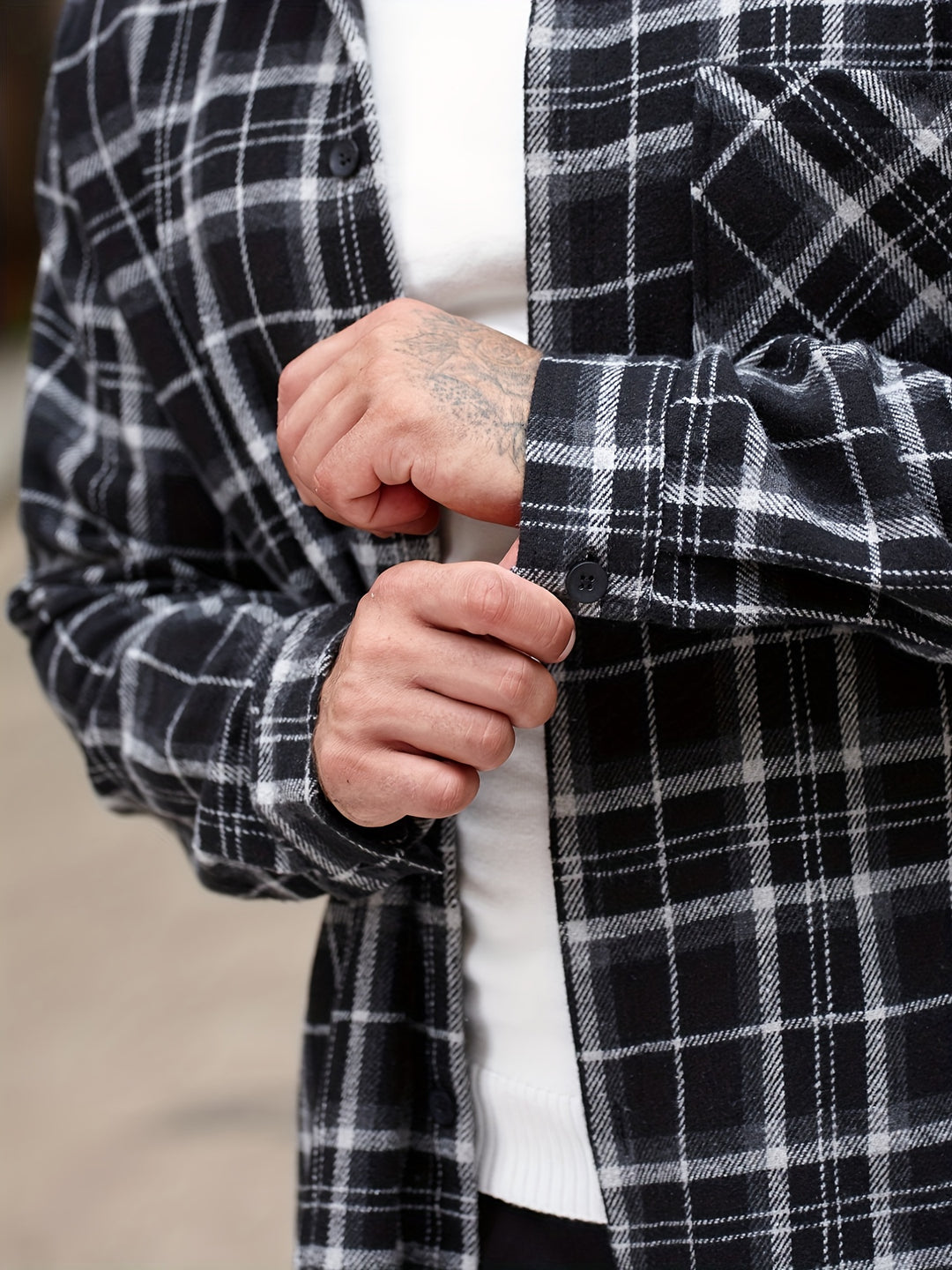 Turn-Down Collar Long Sleeve